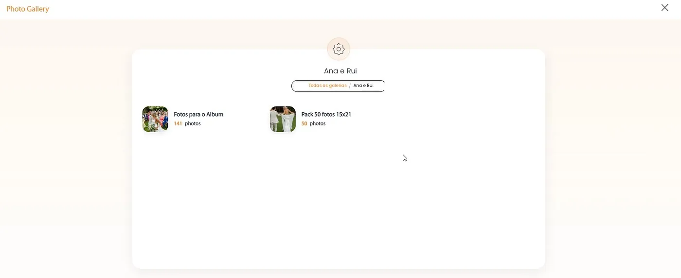 Seleções de Ana e Rui dentro do diagramador