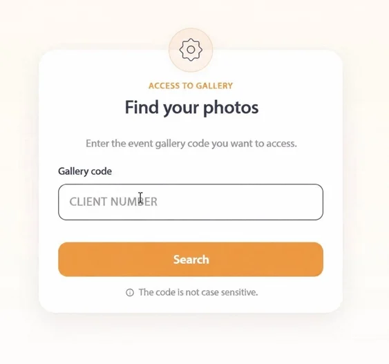 Accessing the gallery by code inside the album project